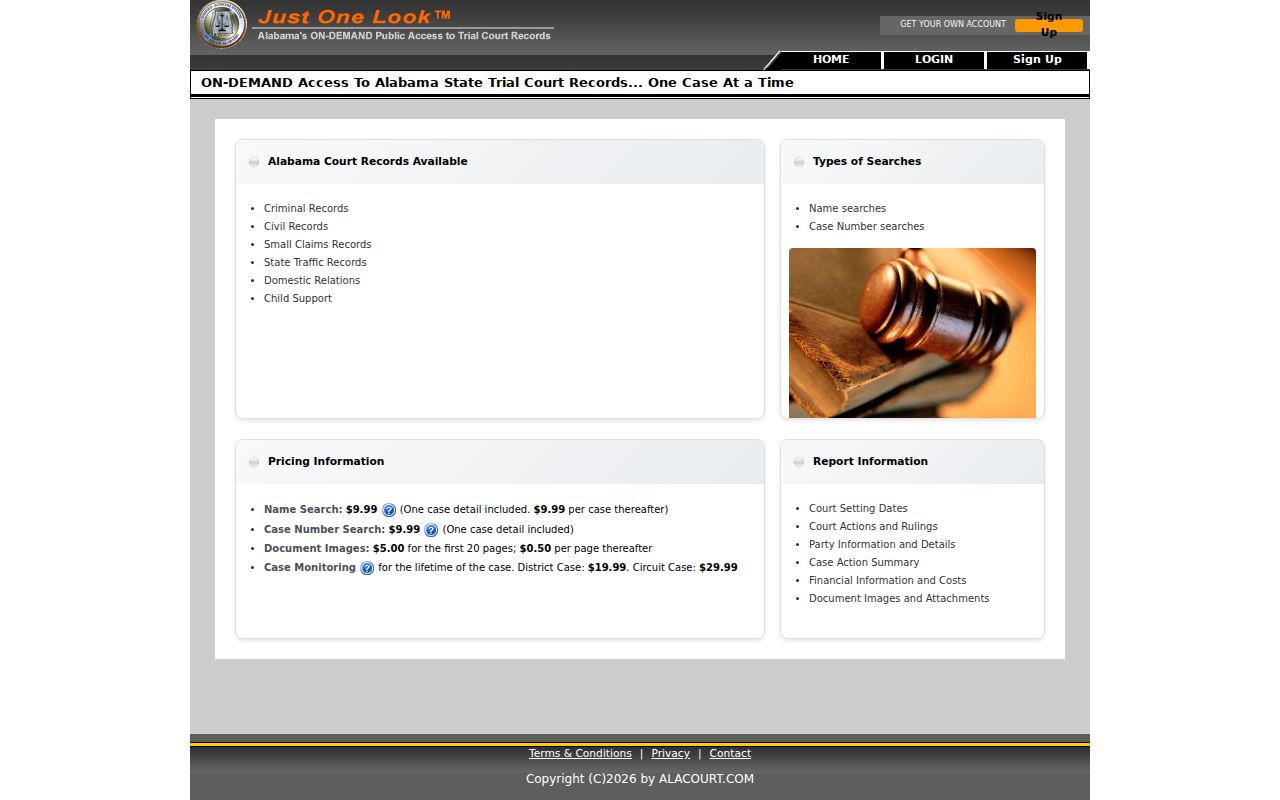 Butler County criminal court case Just One Look details