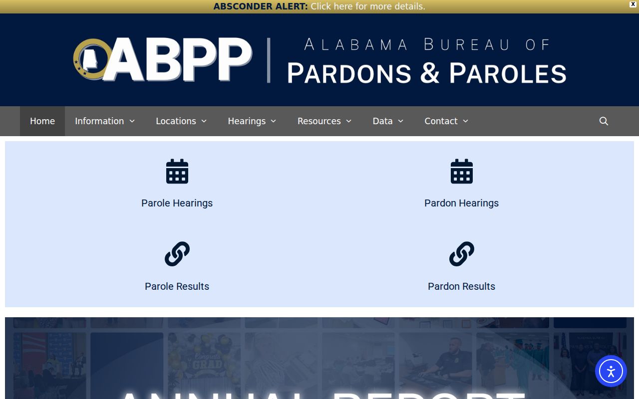 Butler County probation and parole criminal record source