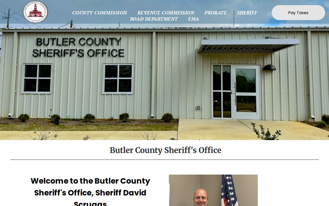 Butler County sheriff criminal and jail record access